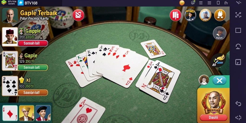 Tampilan gameplay BTV168 yang menarik dan interaktif.