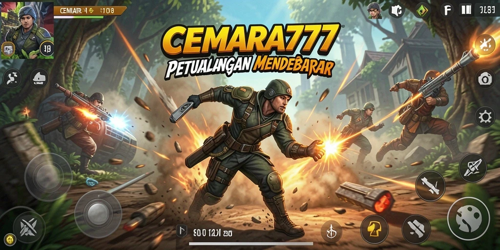 Tangkapan layar dari gameplay seru CEMARA777 dengan aksi mendebarkan.