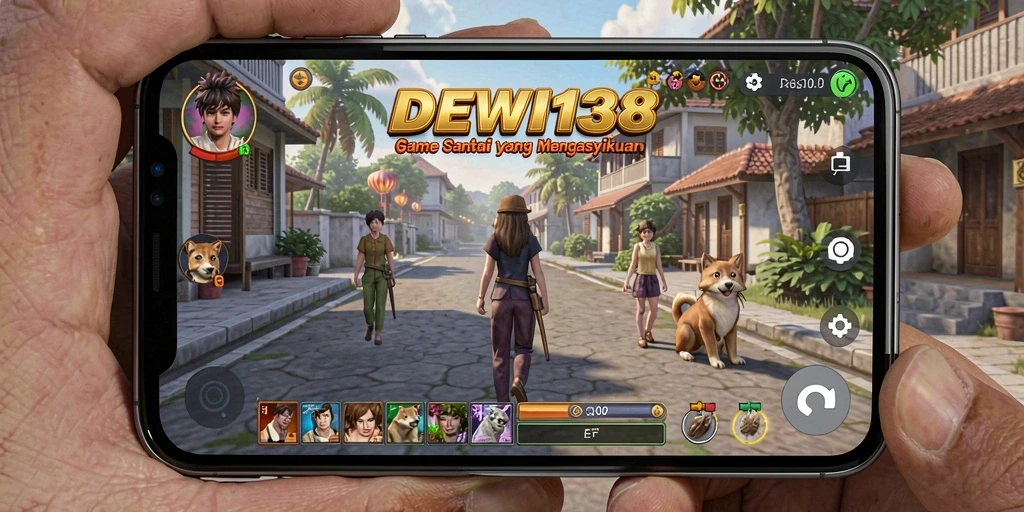 Tampilan gameplay DEWI138 yang penuh warna dan mengasyikkan.