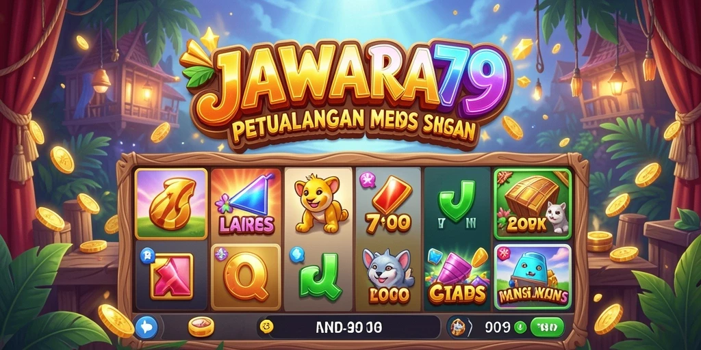 Tampilan menarik dari gameplay JAWARA79 yang penuh warna.