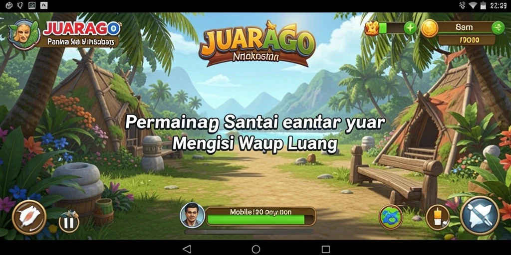 Tampilan menarik dari gameplay JUARAGO yang mengasyikkan.