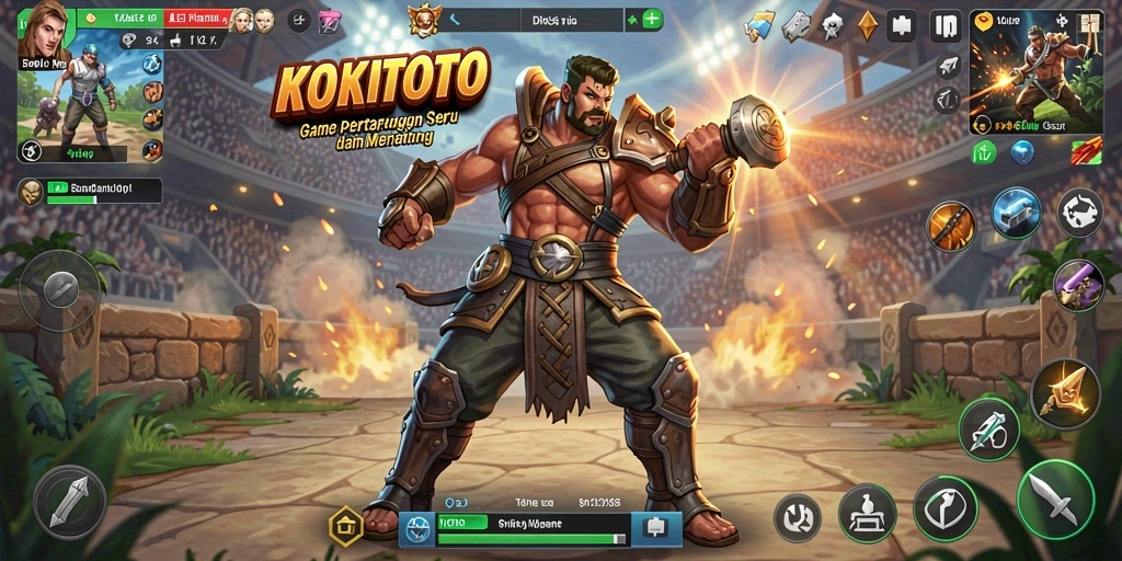 Tangkapan layar gameplay KOKITOTO yang seru dan mendebarkan.