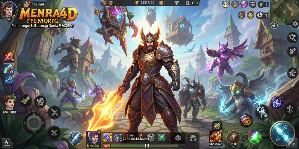 Tampilan gameplay <strong>MENARA4D</strong> yang menarik dengan aksi petualangan seru.