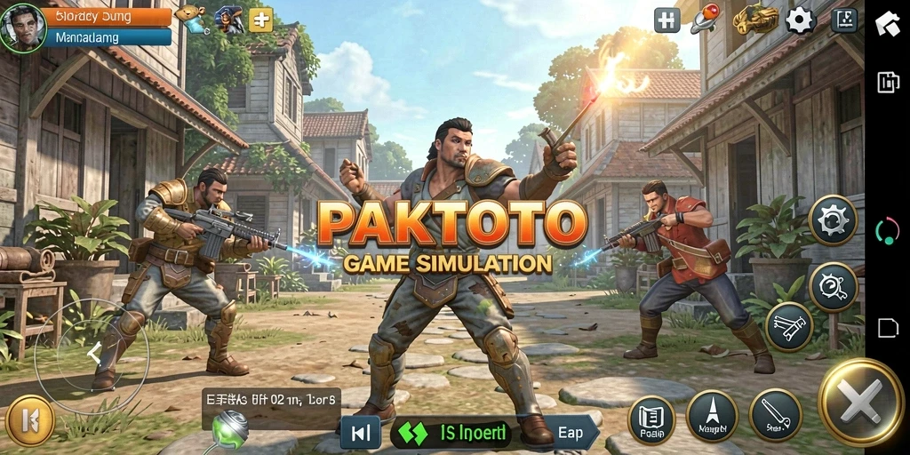 Tampilan mendetail dari gameplay PAKTOTO yang menarik.