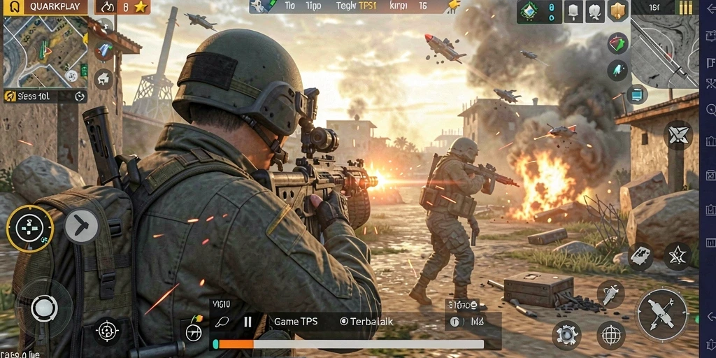 Gameplay seru dan grafis menawan di QUARKPLAY.