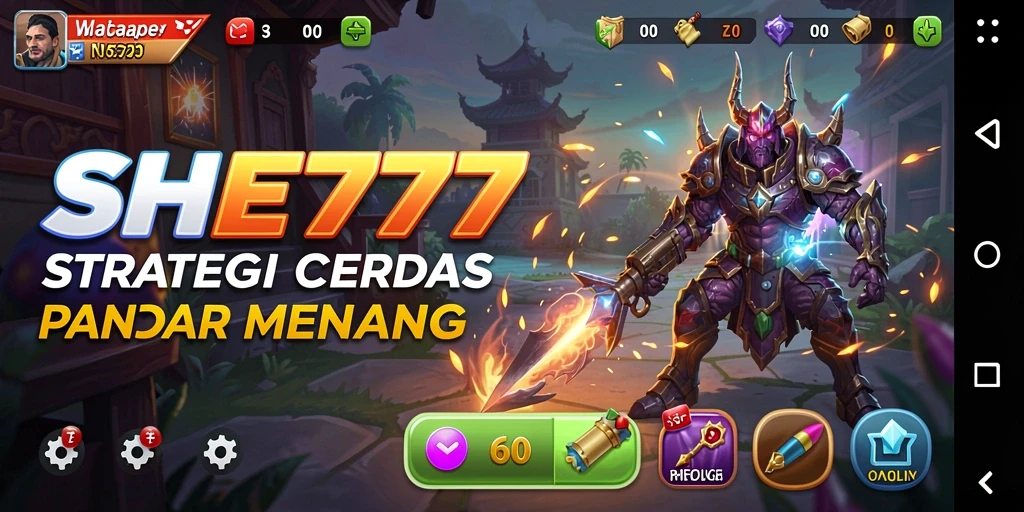Gameplay seru dan strategis dari SHE777 dalam bentuk screenshot.