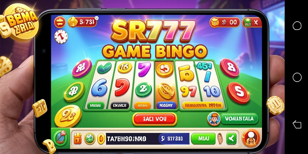 Tampilan gameplay SR777 yang penuh warna dan interaktif.