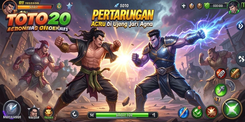 Gameplay seru TOTO20 menampilkan pertarungan yang mendebarkan dan grafis yang menakjubkan.
