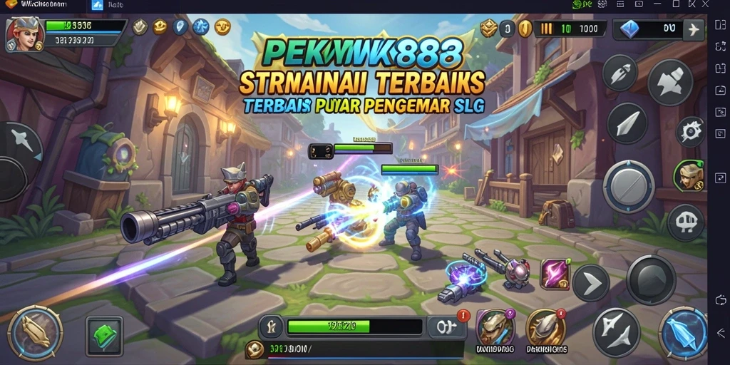 Tampilan gameplay mendebarkan dalam WK888 yang memikat pemain di dunia SLG.